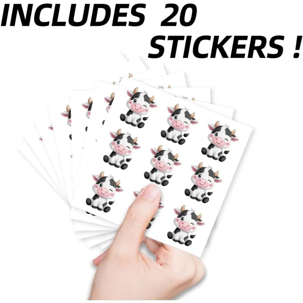 Decorative Self-Adhesive Stickers – 180 Sheets, 20 Designs Decorative Stickers Axl