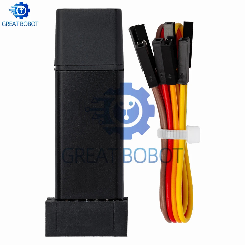 ST-Link V2 Mini STM8 STM32 Programmer with DuPont Cable Microcontroller Programmer Axl