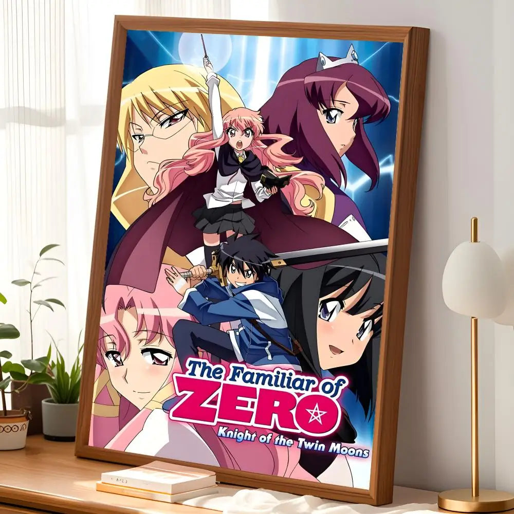 The Familiar of Zero Anime PVC Wall Poster – HD Self-Stick Anime Wall Poster Axl