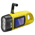 Solar Hand Crank LED Flashlight – Emergency Camping Lamp Solar Crank Flashlight Axl 01