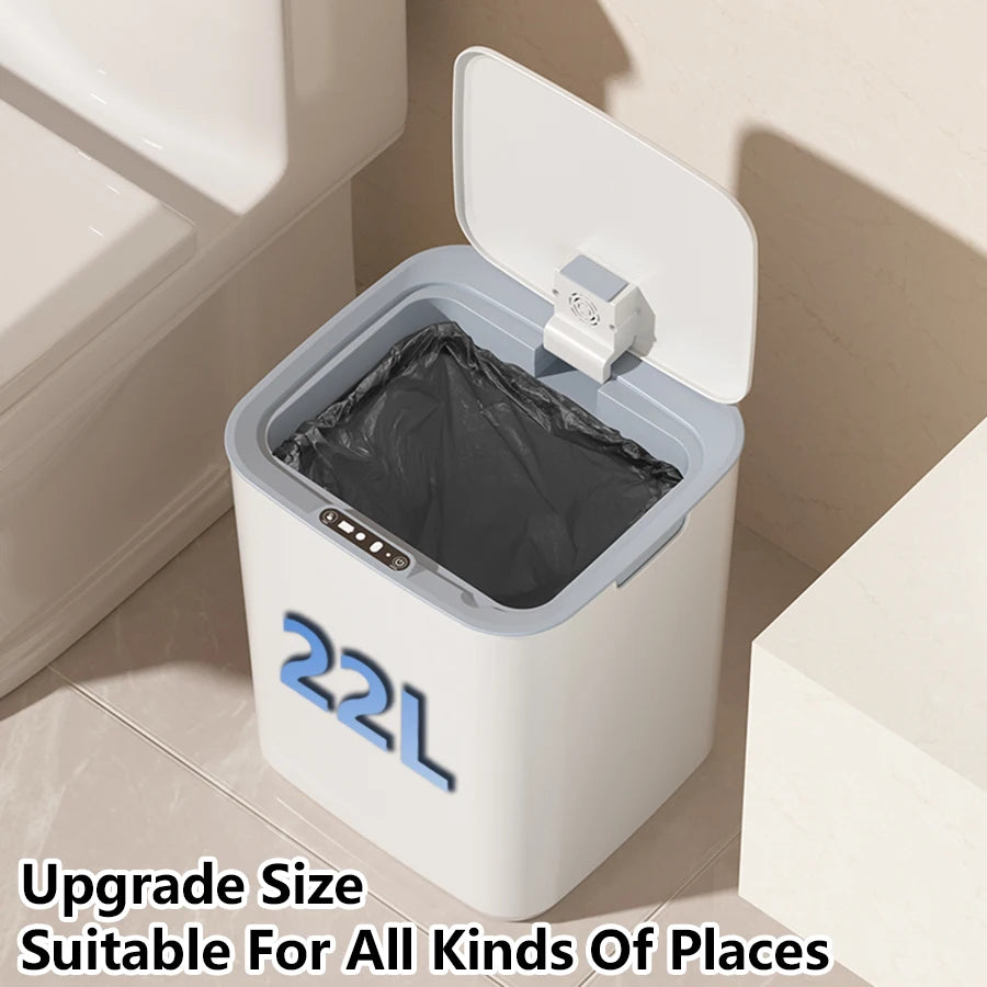 ONEKA 22L Touchless Sensor Trash Can – Auto Open Induction Bin Sensor Trash Can Axl