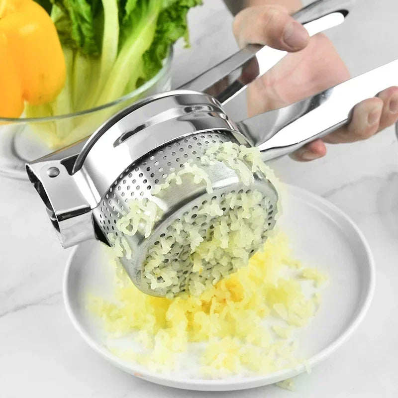 Stainless Steel Potato Ricer & Vegetable Masher Press Potato Ricer Masher Axl