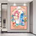 A Sign of Affection Anime Poster – HD Waterproof Wall Art Anime Wall Poster Axl z13 15X20cmNoframe