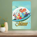 Jetsons Classic TV Show Metal Poster Sign | Retro Wall Art Metal Wall Sign Axl aluminum sign aluminum 40x30cm