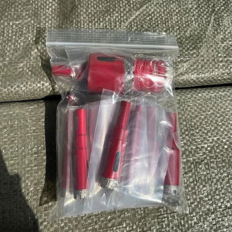 Diamond Hole Saw Kit 6–35mm | Glass Tile Marble Granite 12pc Diamond Hole Saw Kit Axl red-opp-1set