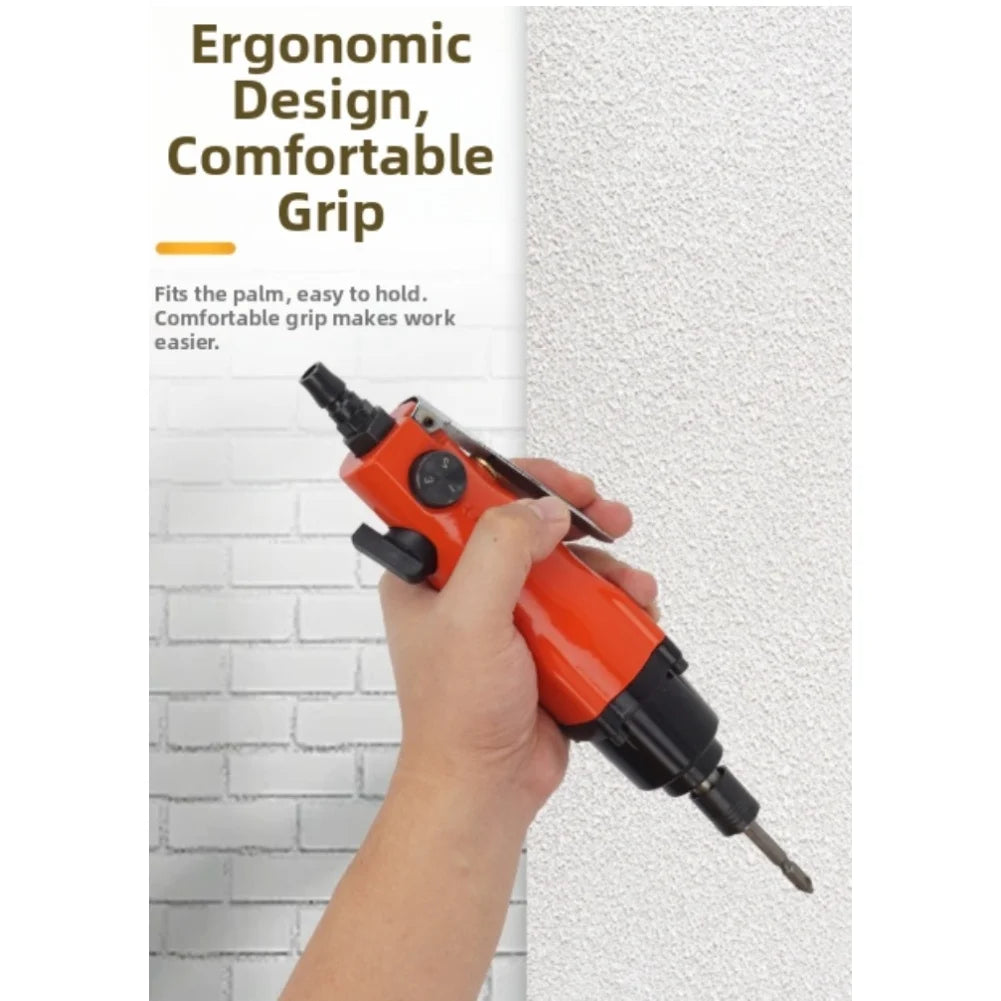 5H Straight Pneumatic Screwdriver 12000 RPM 40Nm 90PSI 1/4" Pneumatic Screwdriver Axl