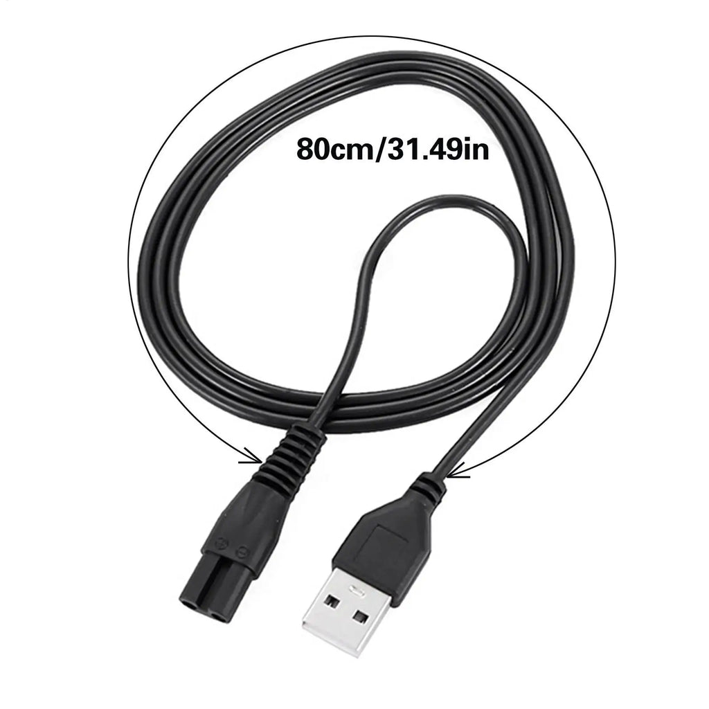 Replacement Charger Cable for Meridian Electric Shaver & Trimmer Replacement Charging Cable Axl
