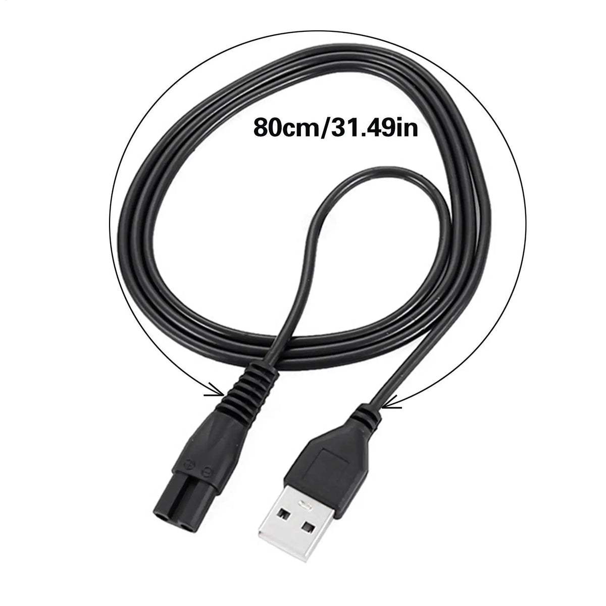 Replacement Charger Cable for Meridian Electric Shaver & Trimmer Replacement Charging Cable Axl