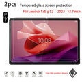 2-Pack Tempered Glass Screen Protector for Lenovo Tab M10 M11 P11 P12 Tablet Screen Protector Axl P12 2023 12.7inch