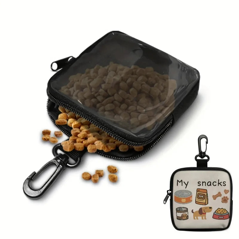 Portable Dog Treat Training Pouch with Zipper & Strap Dog Training Pouch Axl