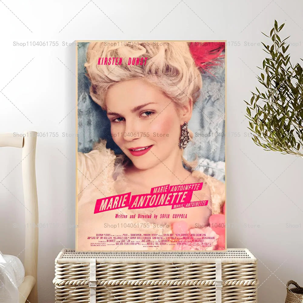 Marie Antoinette Movie Poster – Waterproof Self-Adhesive Wall Art Wall Art Poster Axl z1 10x15cm No Frame