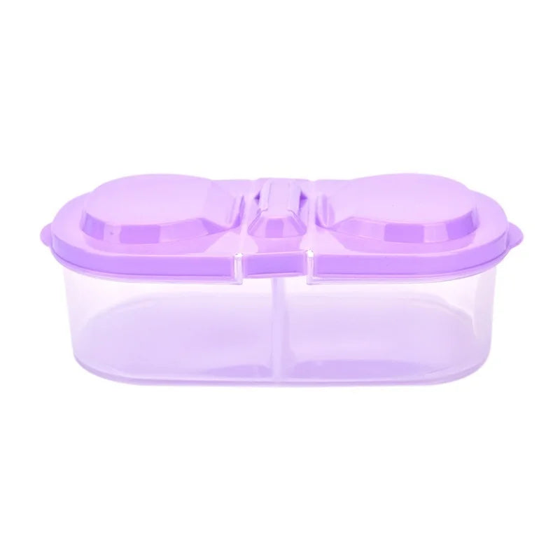 Portable Banana & Fruit Lunch Box – Leakproof Food Container Food Storage Container Axl PURPLE