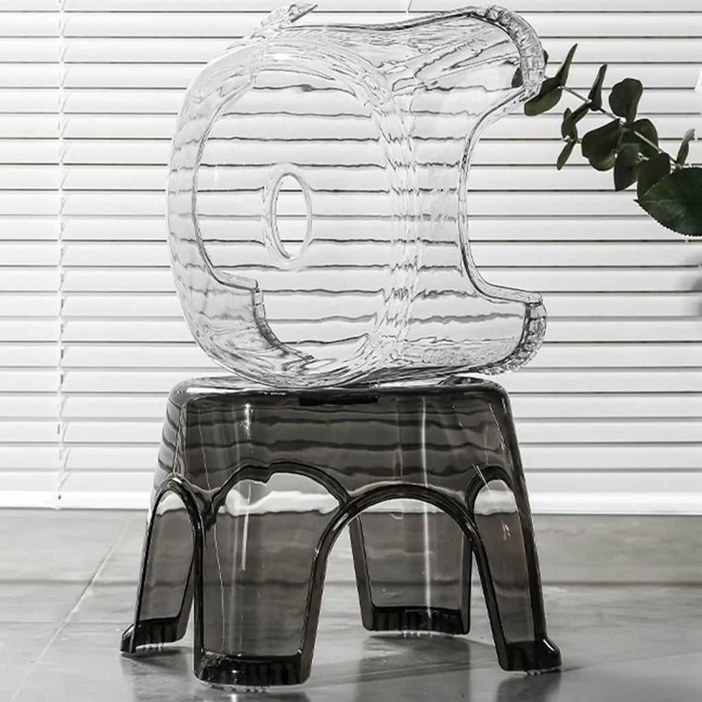 Clear Shower Foot Stool – Waterproof PP Bath Seat Shower Foot Stool Axl