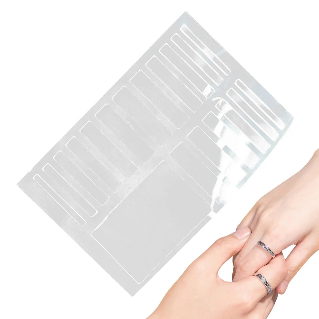 19pc Invisible Ring Size Adjuster – Clear Silicone Tightener Ring Size Adjuster Axl Transparent