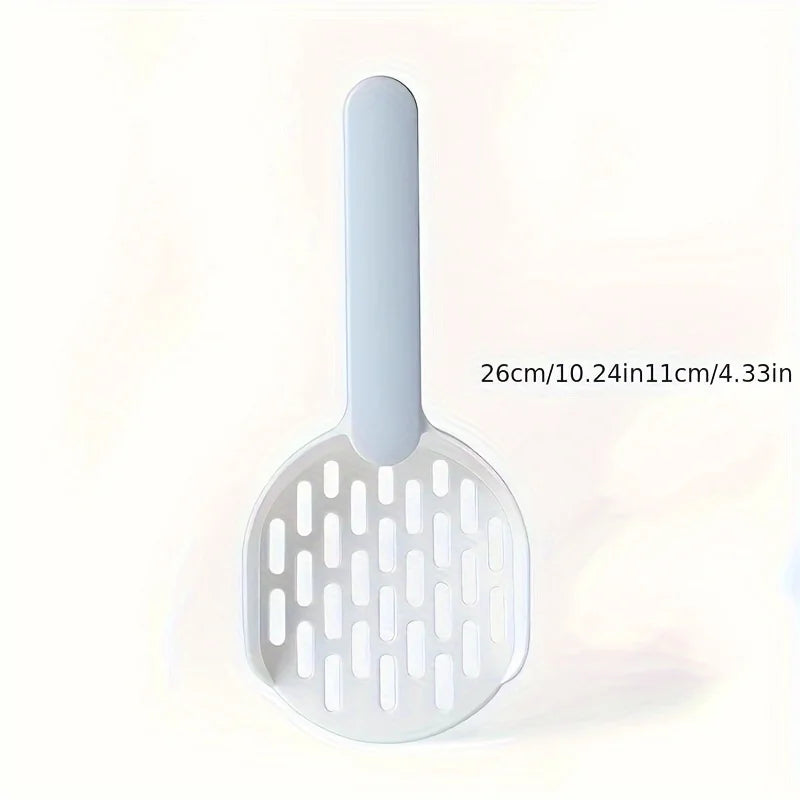 Cat Litter Shovel Set – Large & Small Scoops for Cat Box Cat Litter Scoop Set Axl White Grey