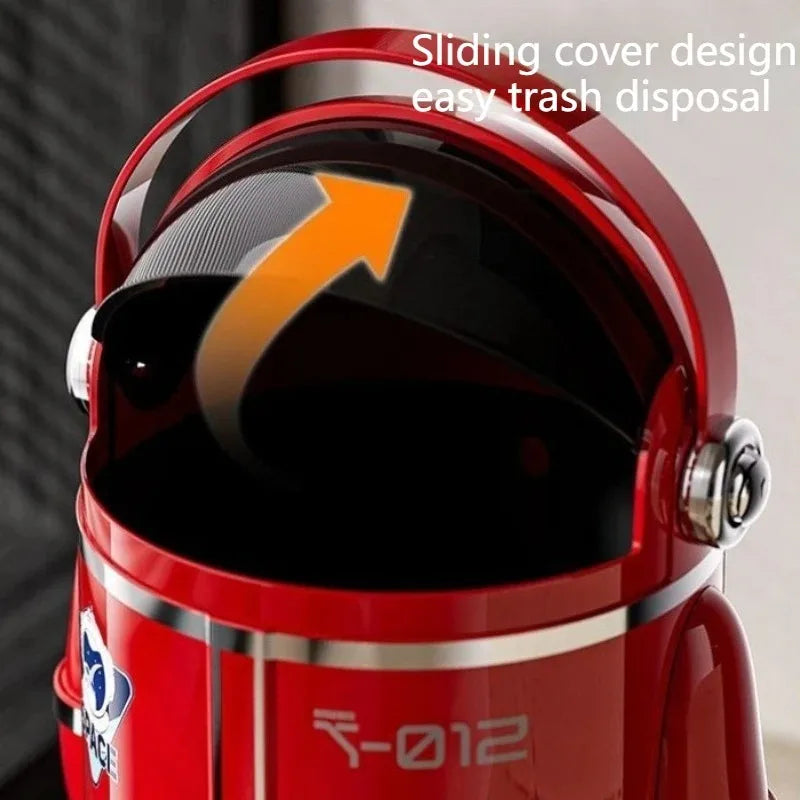 Space Man Plastic Waste Bin 13L/18L – Kitchen & Home Trash Can Plastic Waste Bin Axl