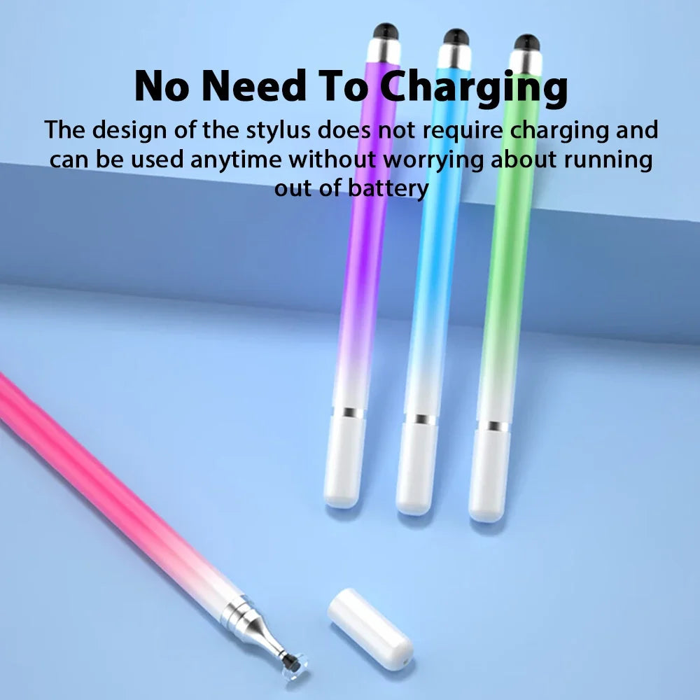 Universal 2-in-1 Stylus Pen – Disc & Silicone Tip for iPad & Tablet Tablet Stylus Pen Axl