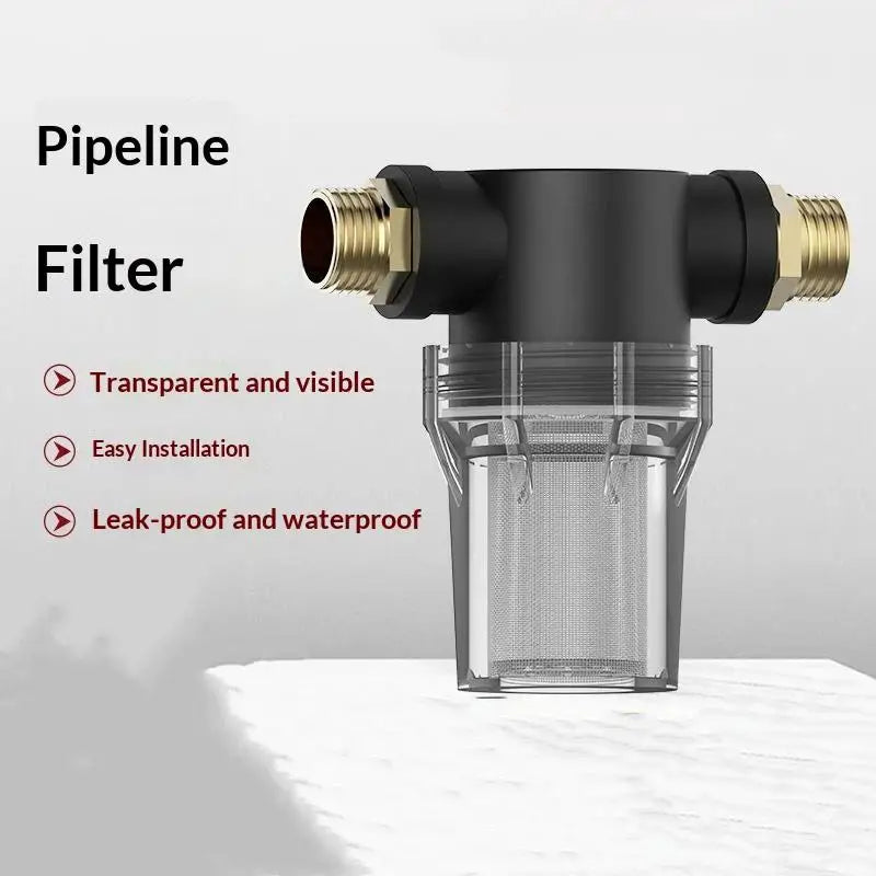 Garden Irrigation Prefilter 1/2" 3/4" 1" | Drip & Sprinkler System Irrigation Prefilter Axl