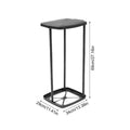 Retractable Trash Bag Holder Stand – Garden & Outdoor Use Trash Bag Holder Axl Black