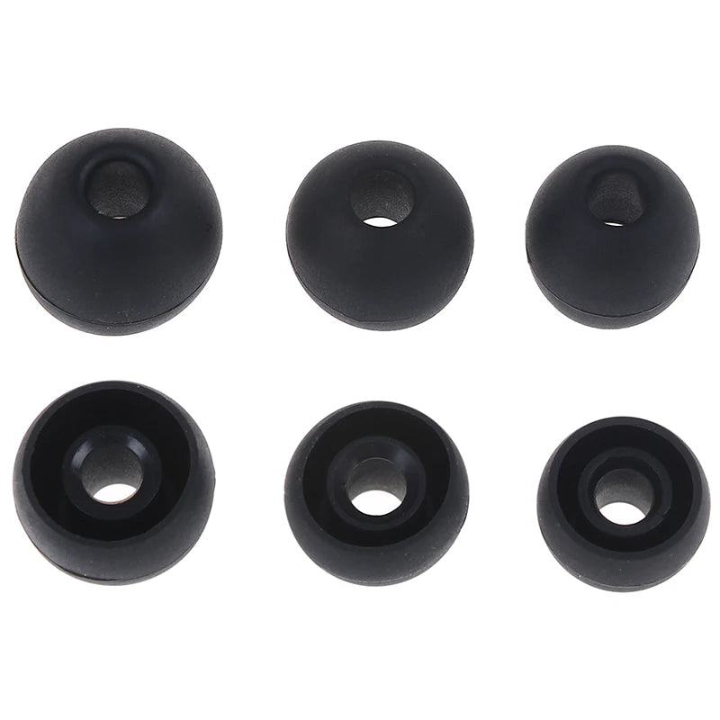 Silicone Earbud Tips 6 Pairs S/M/L – Universal Earphone Tips Earbud Tips Axl