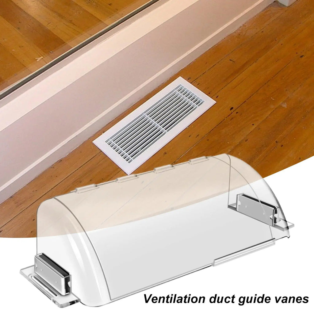 Magnetic Floor Vent Deflector – Double-Layer Air Diverter Air Vent Deflector Axl