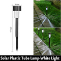10-Pack Solar Garden Lantern Lights – Waterproof Pathway Lamps Solar Garden Lights Axl Plastics-White Light 10Pack