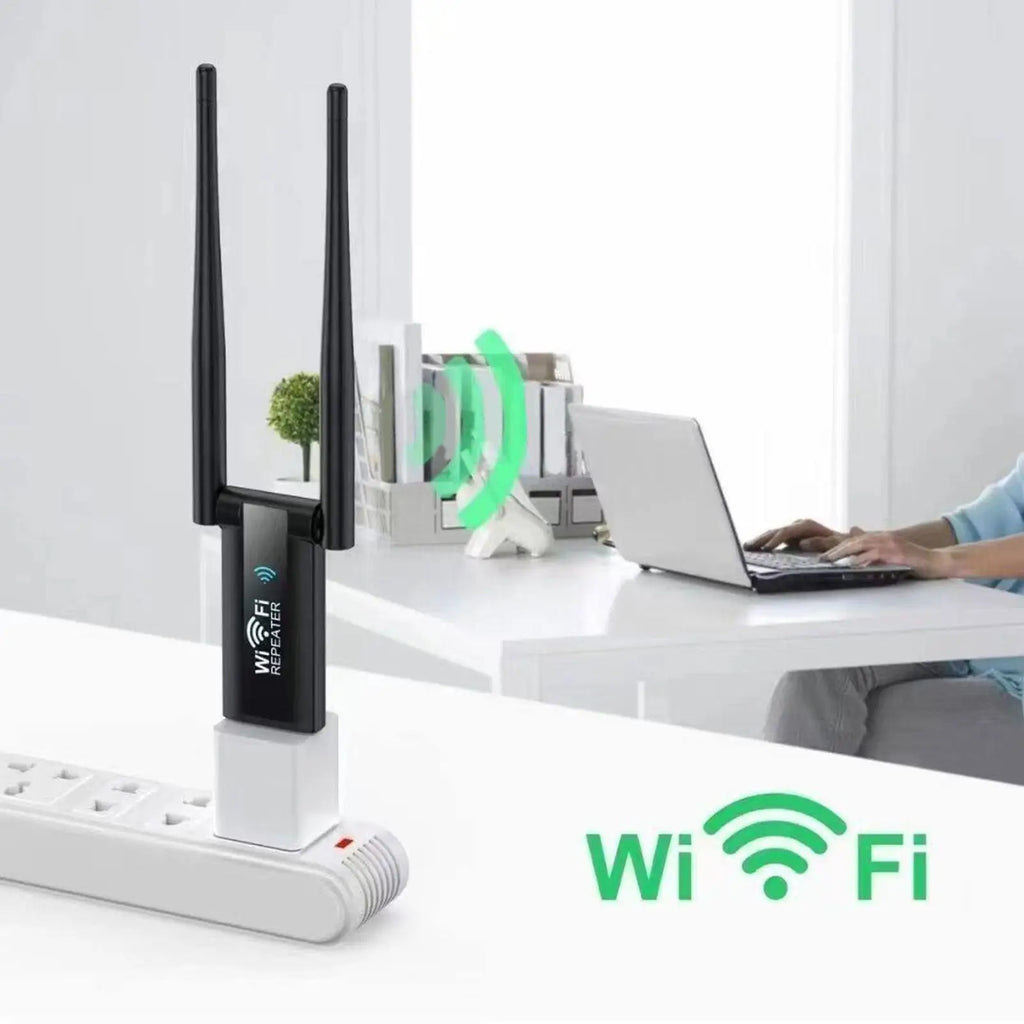 WiFi Booster Extender – Long Range Signal Amplifier for Home WiFi Signal Extender Axl