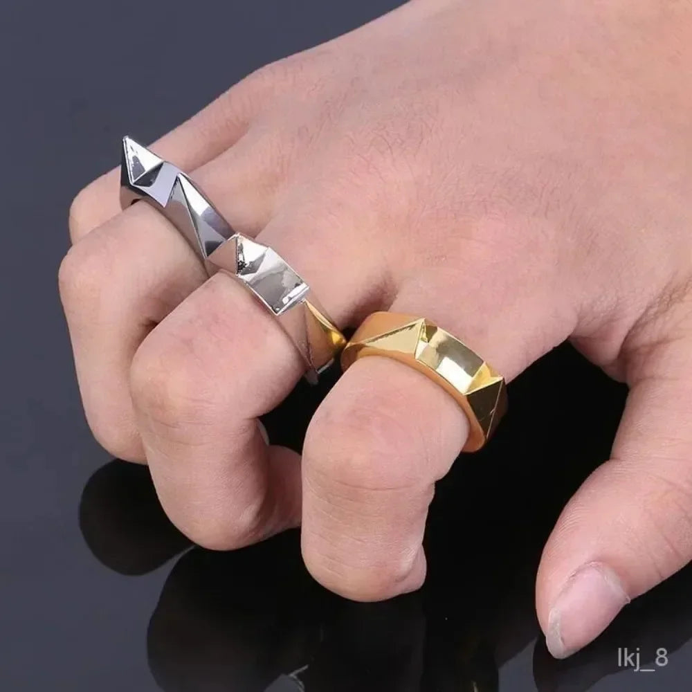 Cat Ear Stainless Steel Ring – Emergency Window Breaker Tool Emergency Safety Ring Axl