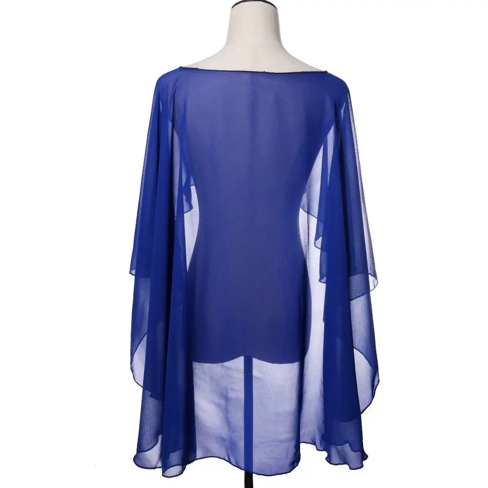 Women's Knit Shawl Wrap – Lightweight Wedding & Evening Cover Up Shawl Wrap Axl