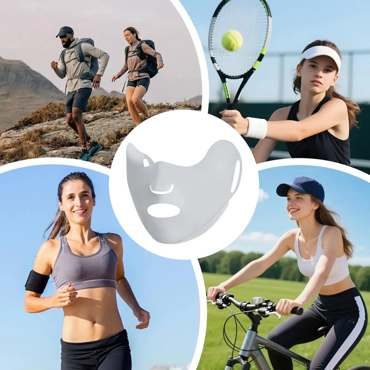 UPF50+ Sun Protection Face Cover – Breathable Nylon Mask Sun Face Cover Axl