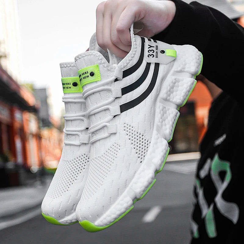 AZGB Breathable Sneakers – Casual Sport Shoes Men & Women Casual Sneakers Axl