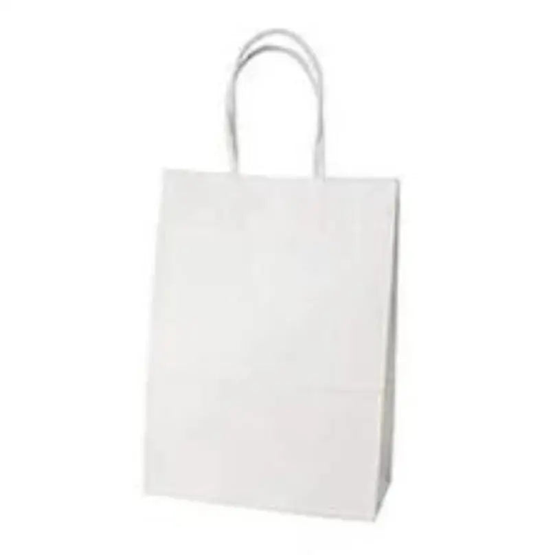 Kraft Paper Gift Bags with Handles 5-Pack | Party Favor Bags Kraft Gift Bags Axl 12 15 6 15x8x21cm WHITE