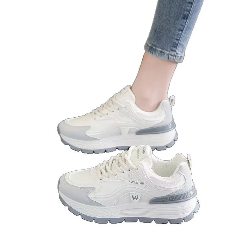 Women's Platform Sneakers – Thick Sole Non-Slip Casual Walking Shoes Platform Sneakers Axl