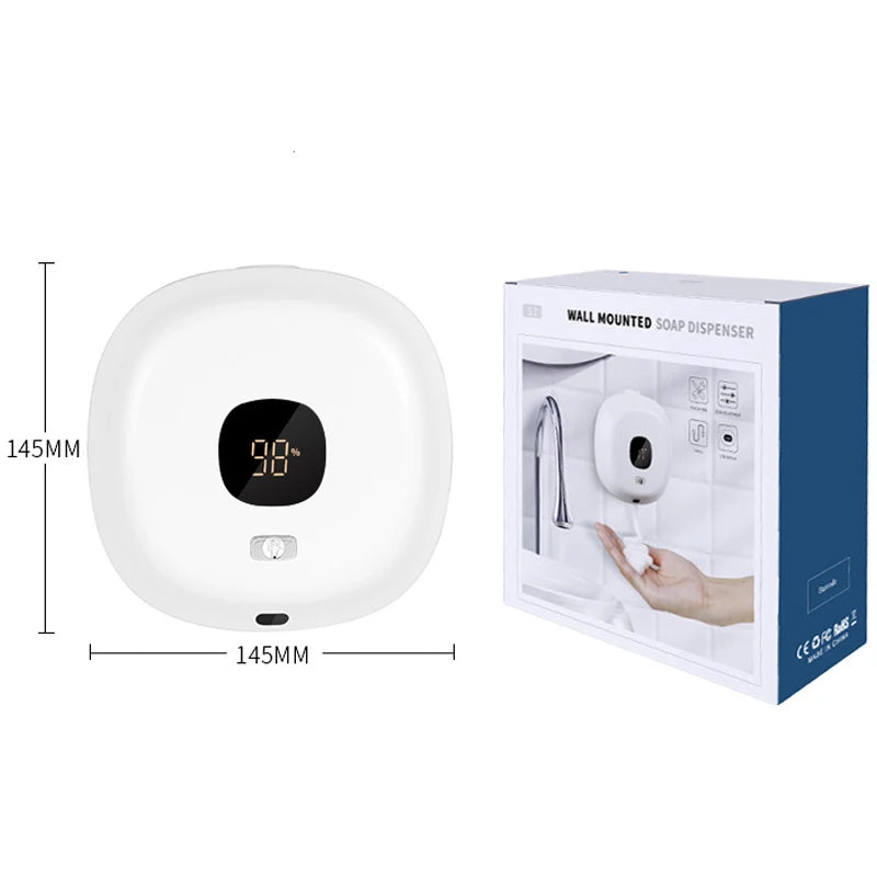 BALASHOV Automatic Foam Soap Dispenser USB Rechargeable Foam Soap Dispenser Axl
