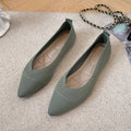 Women's Breathable Mesh Ballet Flats – Slip-On Comfort Loafers Women's Ballet Flats Axl green 38