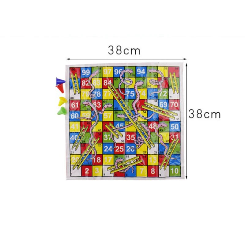 Snakes & Ladders Board Game – Family Fun for Kids Ages 5+ Kids Board Game Axl Onesize