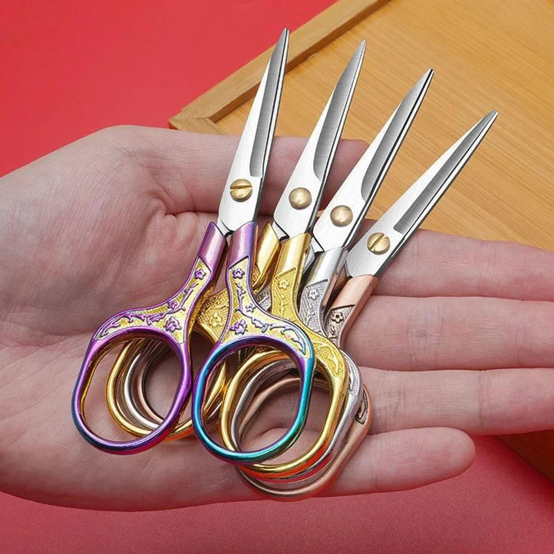 Stainless Steel Vintage Embroidery Scissors & Sewing Shears Sewing Scissors Axl