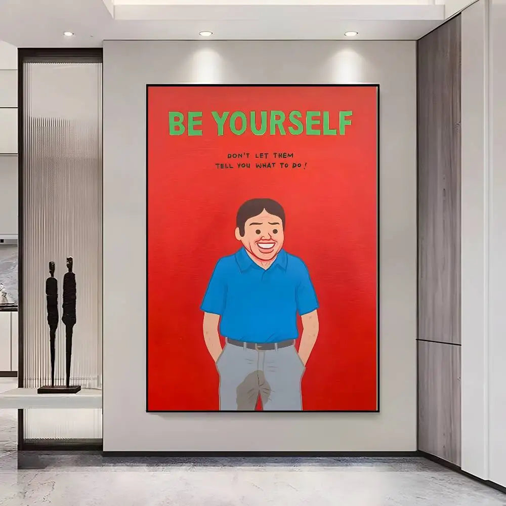 Joan Cornella Art Poster – Self-Adhesive Waterproof HD Wall Art Art Wall Poster Axl z11 50X70cmNoframe
