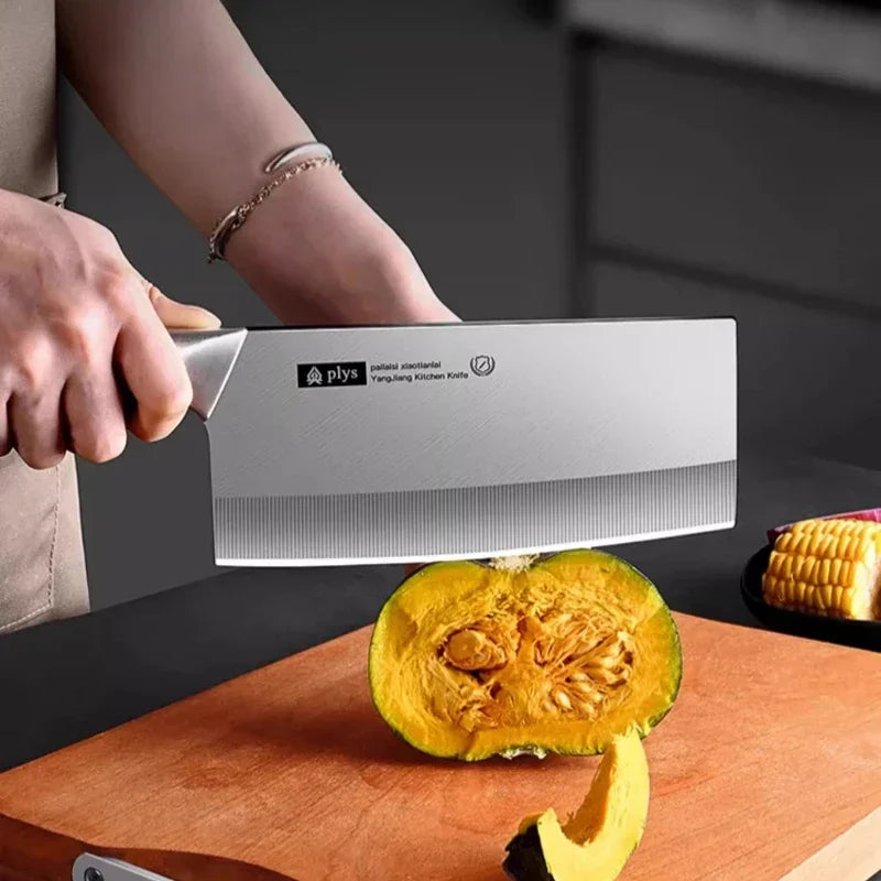PLYS Kitchen Knife Set – Stainless Steel Chef & Cleaver Knives Kitchen Knife Set Axl