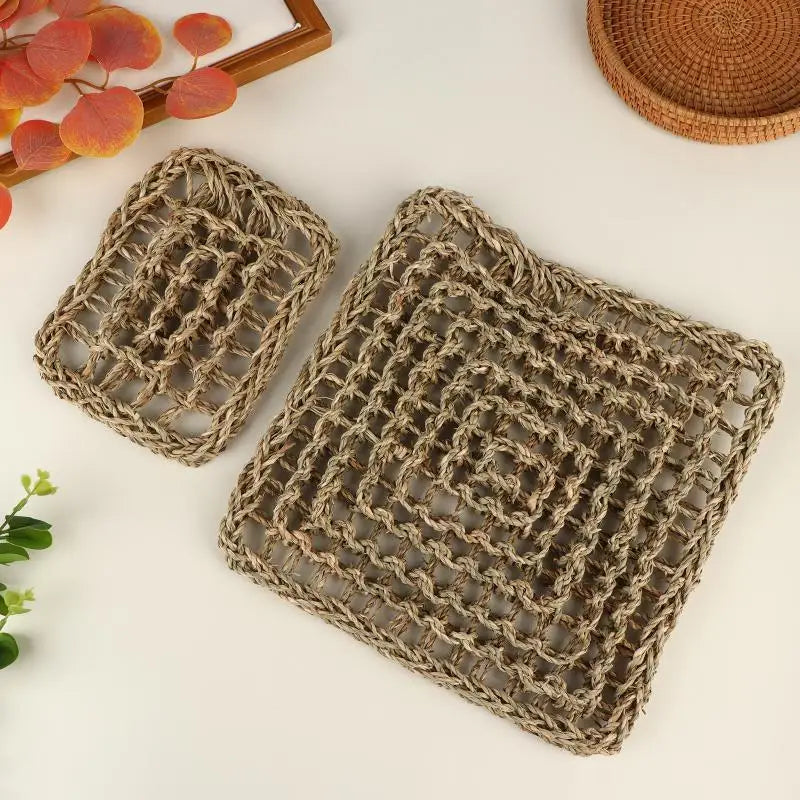 Reptile Hammock Grass Mat – Gecko & Lizard Swing Cushion Reptile Habitat Accessory Axl