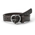 Skeleton Love Buckle PU Belt – Unisex Fashion Jeans Belt Fashion Belt Axl Coffee
