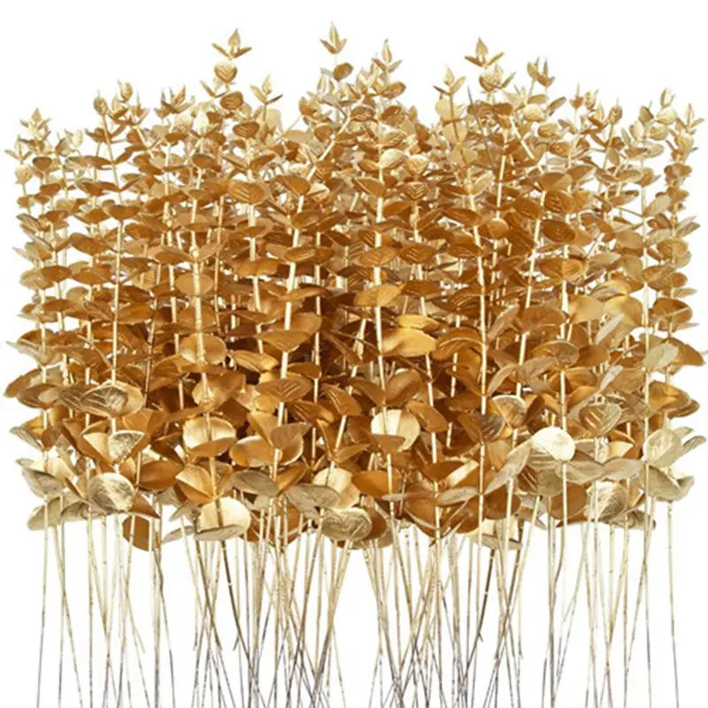 Artificial Eucalyptus Branch – Faux Greenery for Wedding & Décor Artificial Greenery Stems Axl