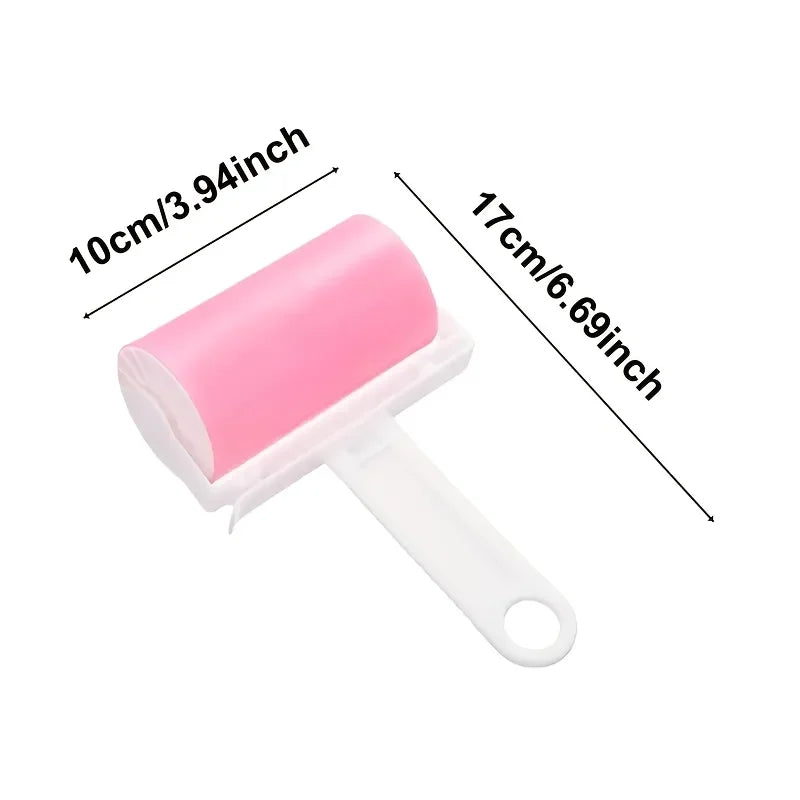 Reusable Pet Hair Remover Roller – Washable Sticky Brush & Lid Pet Hair Remover Axl