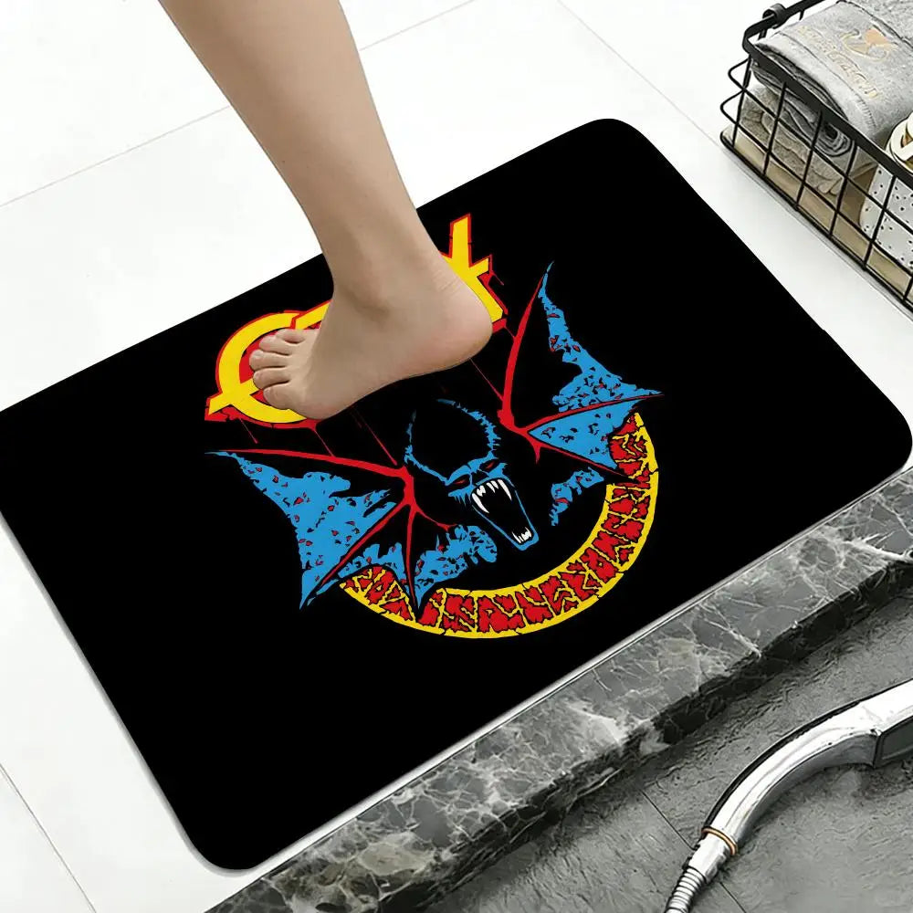 Diatomite Bath Mat – Quick Dry Anti-Slip Rock Graphic Floor Mat Diatomite Bath Mat Axl