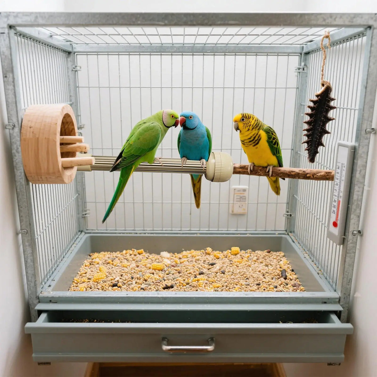 Bird Heating Perch & Cage Warmer – USB, Anti-Bite, Light-Free Bird Cage Heater Axl