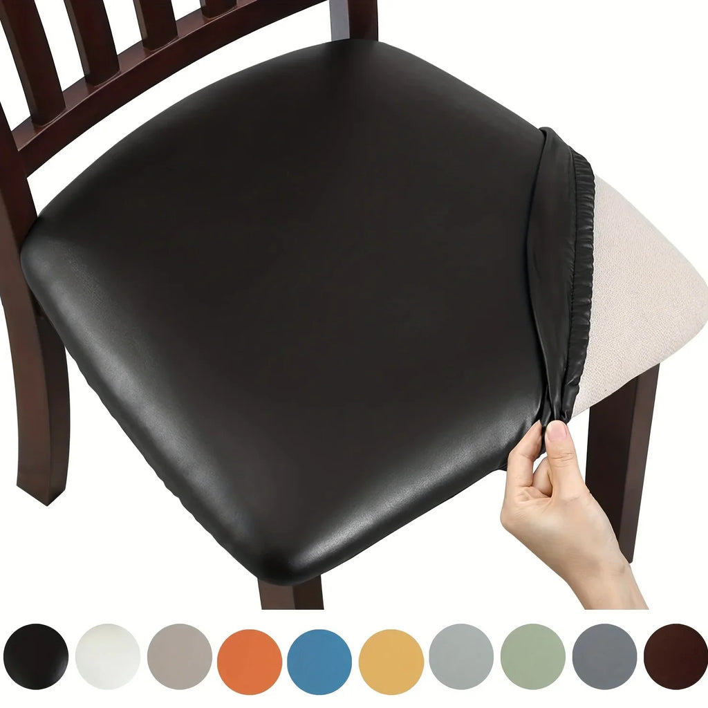PVC Dining Chair Seat Covers – Detachable & Waterproof Dining Chair Covers Axl