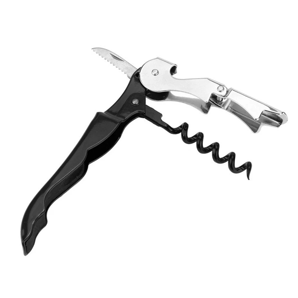 Stainless Steel Corkscrew & Bottle Opener – Multifunction Bar Tool Corkscrew Bottle Opener Axl
