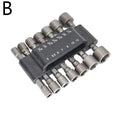 Hex Nut Driver Socket Set 9/14 Pc – CRV 5mm–13mm Nut Driver Socket Set Axl Set B