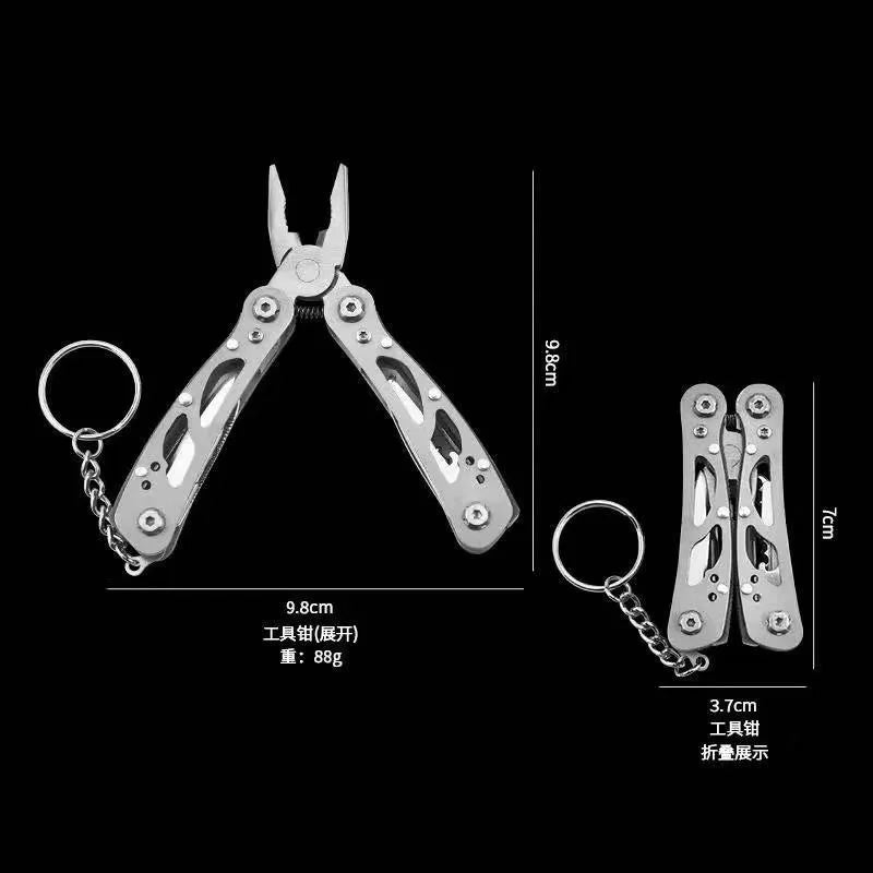Folding Stainless Steel Multi-Tool Pliers for Camping & EDC Folding Multi-Tool Pliers Axl