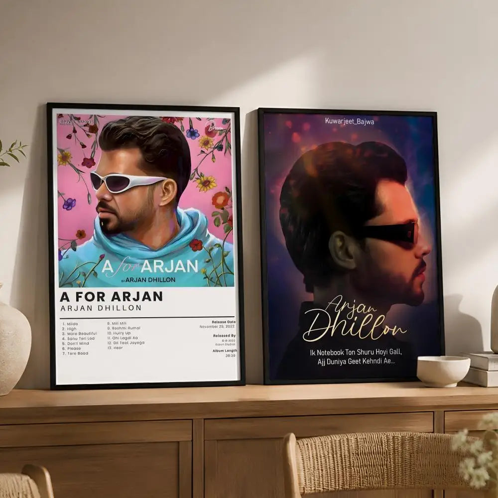 Arjan Dhillon Waterproof PVC Wall Poster – Peel & Stick HD Art Wall Art Poster Axl